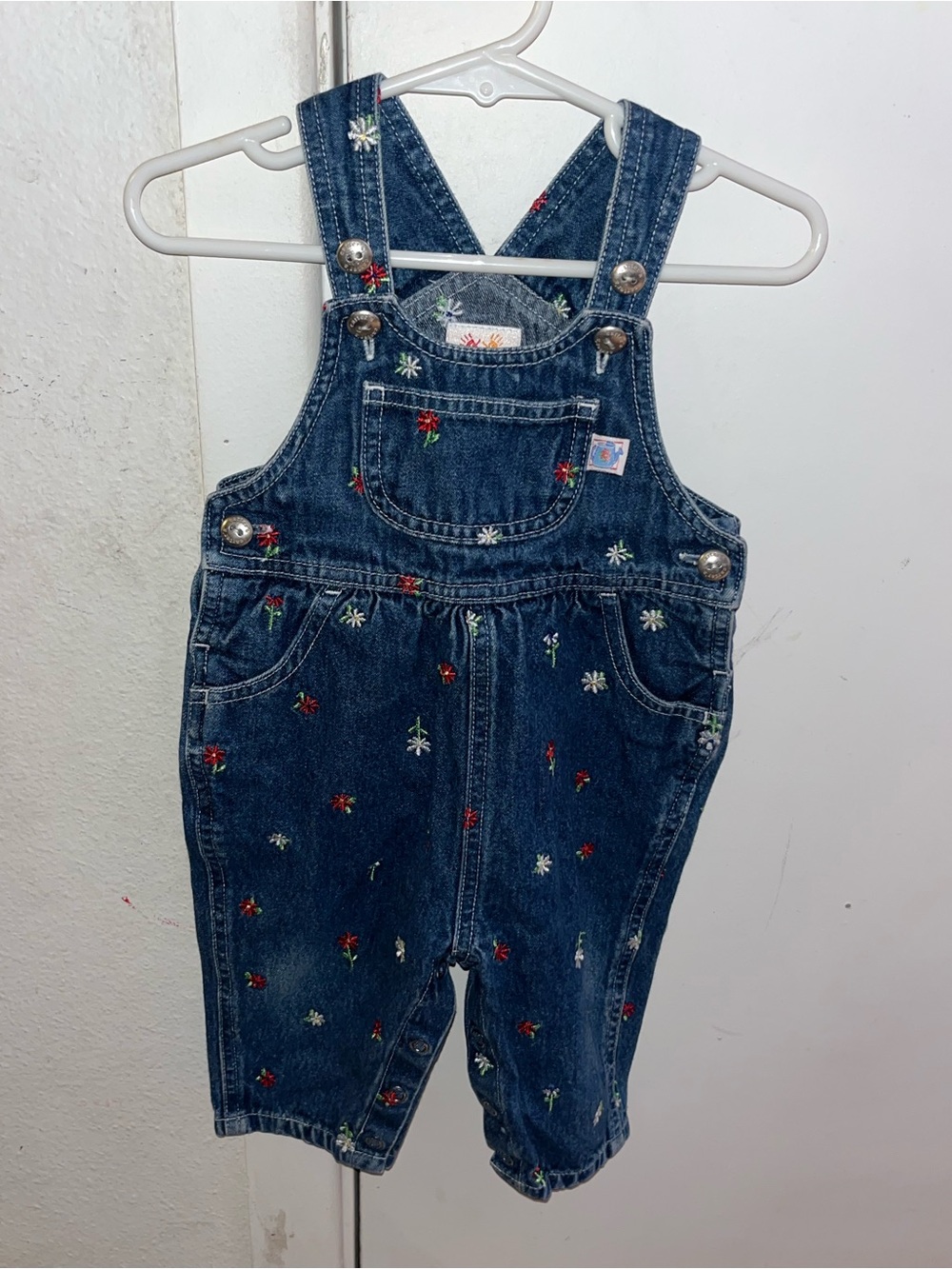 Vintage Carters Floral Overalls